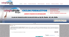 Desktop Screenshot of colegiocirculo.com
